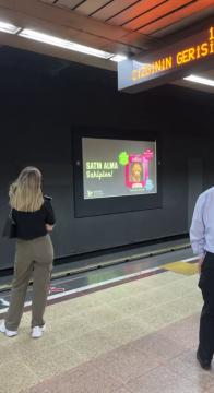 Ankara Metrolarında Haytap Farkındalık Çalışmaları